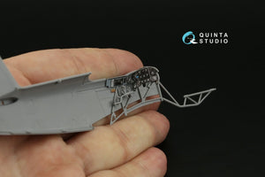 Quinta Studio QD48398 Yak-9T Intérieur imprimé en 3D et coloré sur papier décalque (Zvezda) 1/48 – immagine 8