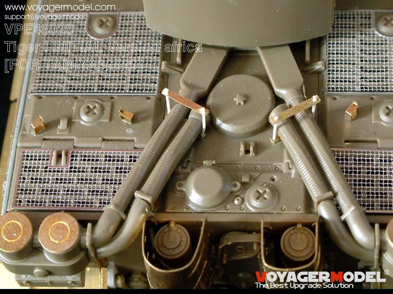 Maquette Voyager VPE48020 Tiger I Version INITIALE troupes africaines 1/48 – immagine 2