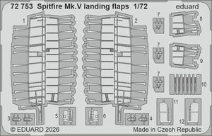Eduard SIN67238 Supermarine Spitfire Mk.Vb - Big Sin Set with Fishtail Exhausts for EDUARD 1/72 – image 3