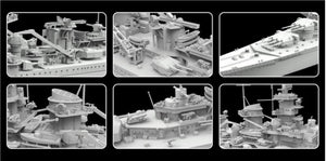 Flyhawk FH1149S Cuirassé allemand Gneisenau (Édition Deluxe) 1940 1/700 – image 3