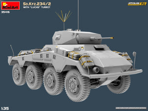 MiniArt 35416 Sd.Kfz.234/2 AVEC TOURELLE LUCHS. KIT INTÉRIEUR 1/35 – Bild 4