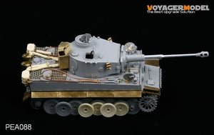Roues de route dégradées Voyager Model PEA088 pour Tiger I Première version (pour DRAGON) 1/35