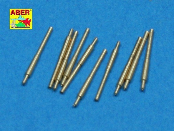 Aber 1/700L-27 Ensemble de 10 canons de 203 mm pour navires japonais : Atago, Kumano, Myoko, etc. 1/700