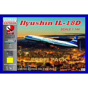 Maquette Big Model 1440002 Ilyushin IL-18D PLL LOT 1/144