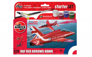 Airfix 55002 RAF Red Arrows Hawk - Coffret cadeau 1/72