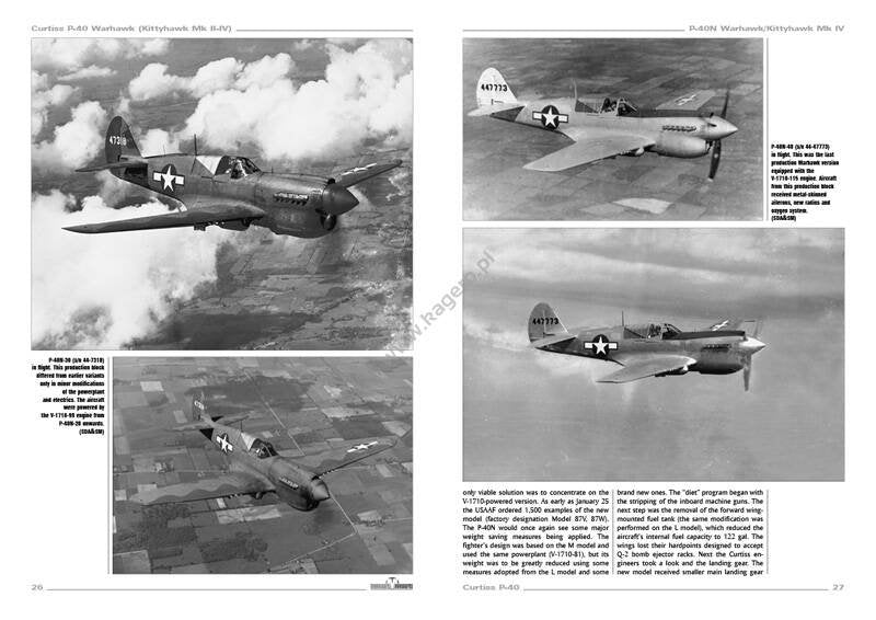Kagero 3043 Curtiss P-40 vol. III FR – image 2
