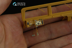 Intérieur imprimé en 3D et coloré sur papier décalcomanie pour la famille HUMVEE (Bronco) de Quinta Studio QD35043, échelle 1/35 – immagine 6