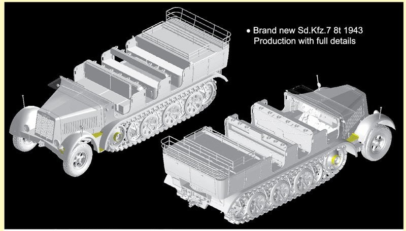 Dragon 6794 Sd.Kfz.7 8t Type HL m 11 1943 Production (1/35) – image 2