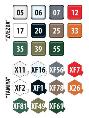 Camion militaire Zvezda 3692 KAMAZ K-4350 1/35 – immagine 7