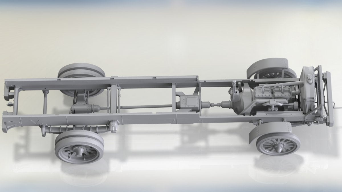 ICM 35650 Standard B Liberty, camion de l&amp;#39;armée américaine de la Première Guerre mondiale (1/35) – imagen 5