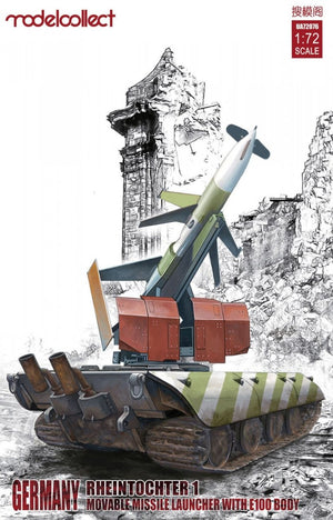Modelcollect UA72076 Rheintochter 1 Lanceur de missiles mobile sur E100 1/72