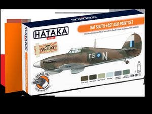 Coffret de peinture Hataka HTK-CS115 RAF Asie du Sud-Est, 6 x 17 ml – image 2