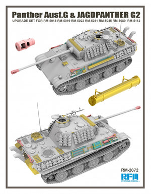 Rye Field Modèle 2072 Panther Ausf.G KIT D&amp;#39;AMÉLIORATION 1/35 – image 2