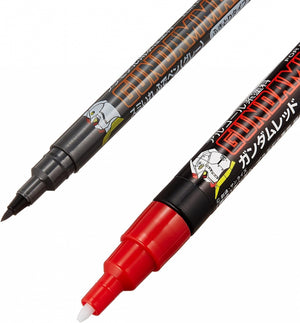Kit de marqueurs Gundam Gunze Sangyo GMS105 Basic 6 couleurs – imagen 3