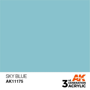 AK Interactive AK11175 BLEU CIEL – STANDARD 17 ml