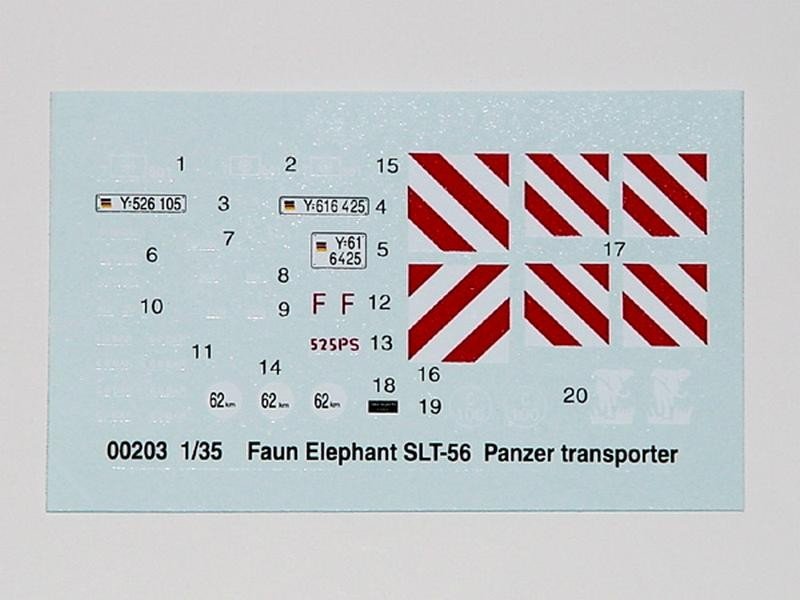 Trumpeter 00203 Faun Elephant SLT-56 Transporteur de chars (1/35) – immagine 2