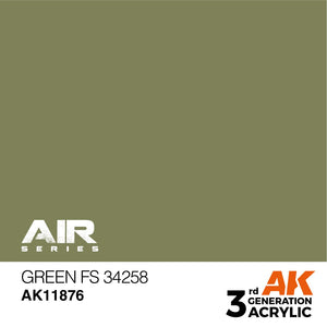 AK Interactive AK11876 VERT FS 34258 – AIR 17 ml