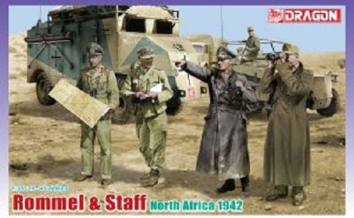 Dragon 6723 Rommel / État-major Afrique du Nord 1942 (1/35)