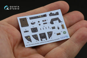 Intérieur imprimé en 3D et coloré sur papier décalcomanie Quinta Studio QD48190 Tempest Mk.II (Eduard) 1/48 – image 9