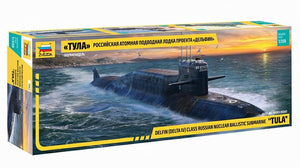 Sous-marin nucléaire balistique russe Zvezda 9062 Tula 1/350