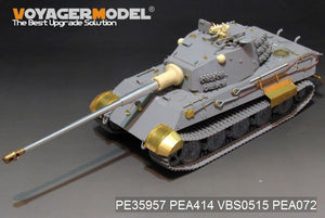 Maquette Voyager PE35957 Char King Tiger allemand de la Seconde Guerre mondiale (tourelle Hensehel) pour HOBBYBOSS 84533 1/35 – image 4