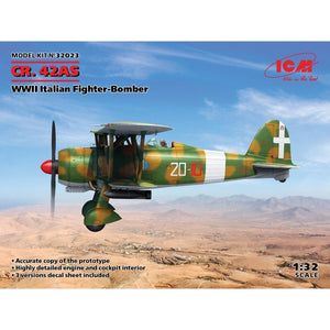 ICM 32023 Cr. 42AS Chasseur-bombardier italien de la Seconde Guerre mondiale, échelle 1/32