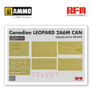 Kit de mise à niveau Rye Field Model 2021 pour le Leopard 2A6M canadien CAN 5076 au 1/35 – image 3
