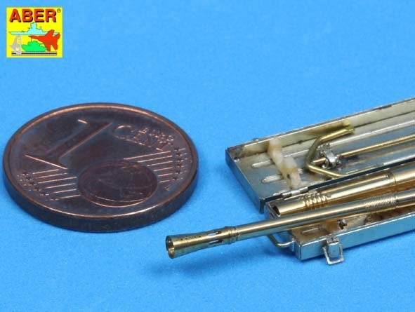 Aber 35L-089 Ensemble de 2 canons de canon allemands de 2 cm L/65 pour Flak 38 avec boîte de rangement (1/35) – Bild 5