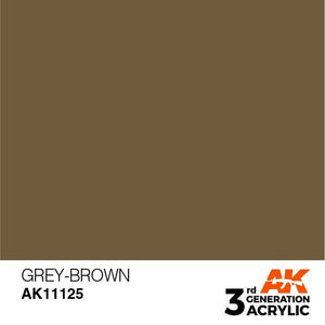 AK Interactive AK11125 GRIS-BRUN – STANDARD 17 ml