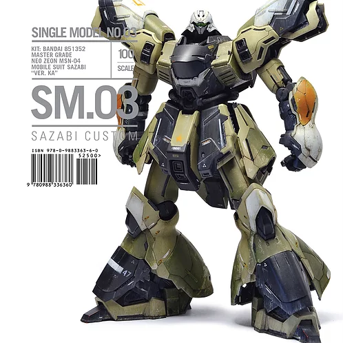 SM.03 Sazabi Custom par Michael Rinaldi