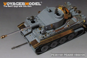 Maquette Voyager PE351181 Char Tiger I allemand de la Seconde Guerre mondiale, première production (pour Border BT-010) 1/35 – Bild 11