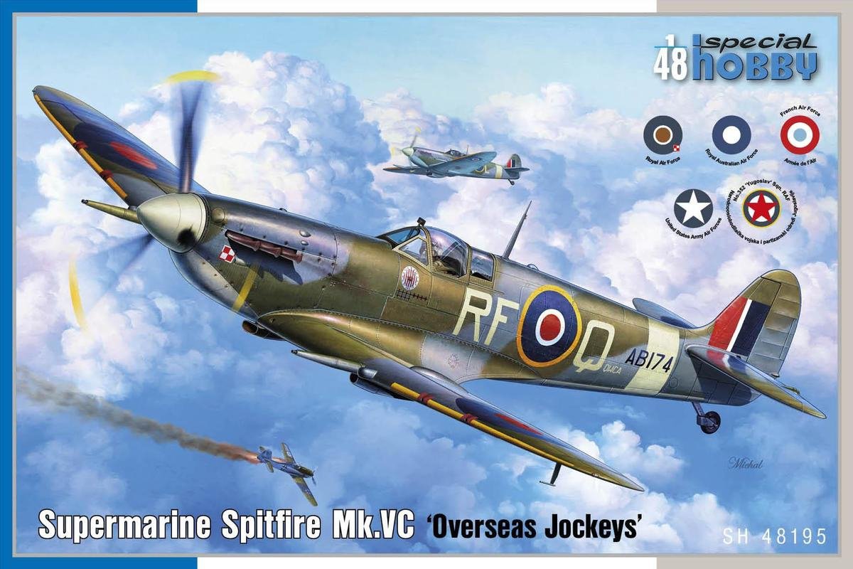 Special Hobby 48195 Supermarine Spitfire Mk. VC « Jockeys d&amp;#39;outre-mer » 1/48