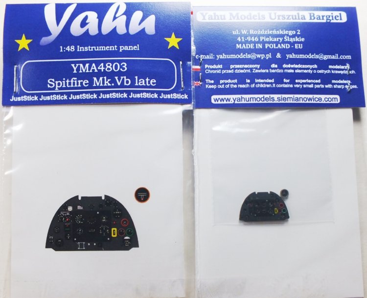 Yahu YMA4803 Spitfire Mk.Vb fin de production (Airfix / Tamiya) 1/48