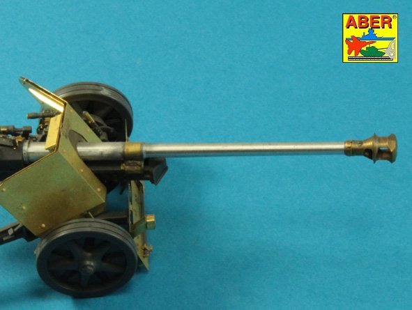Canon allemand Aber 35L-045N de 75 mm pour Pak40 - modèle intermédiaire 1/35 – image 10