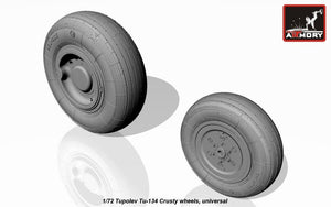 Armory Models AW72042 Tupolev Tu-134 Roues usées 1/72 – image 7