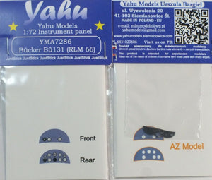 yahu YMA7286 Bucker Bu-131 (modèles RS) 1/72