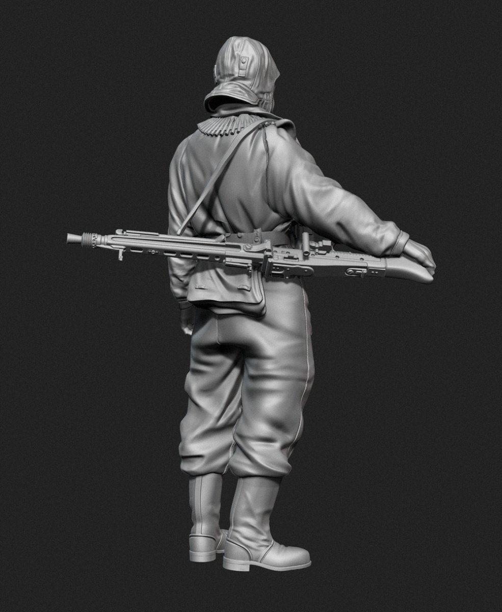 Panzer Art FI35-132 allemand Fallschirmjäger Oder Front No.2 1/35 – image 4