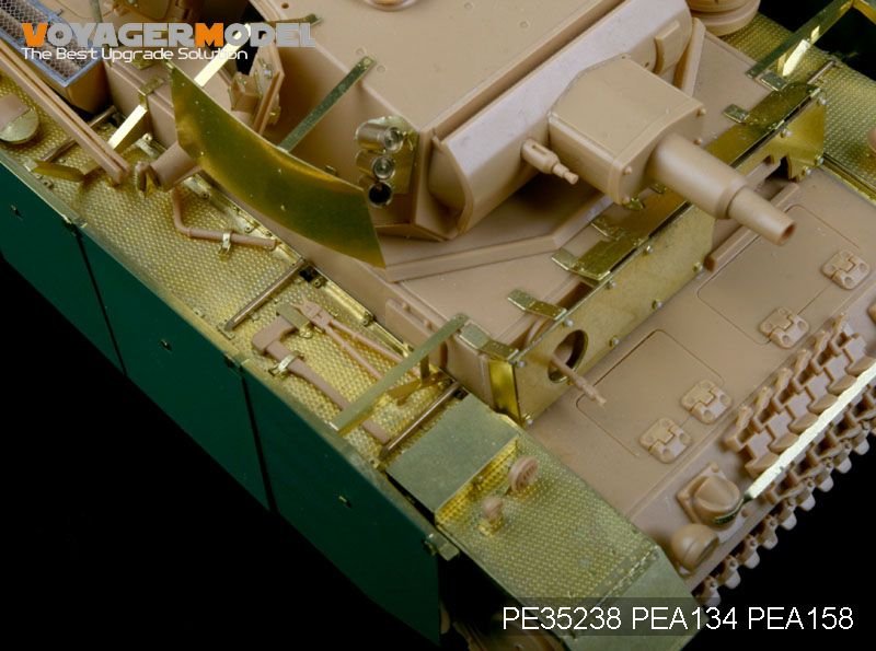 Voyager modèle PE35238 WWII allemand Pz.Kpfw.III Ausf.N pour TAMIYA 35290 1/35  – image 5