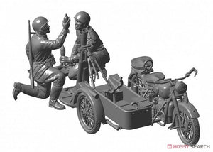 Zvezda 3651 Moto soviétique M-72 avec mortier (1/35) – imagen 7