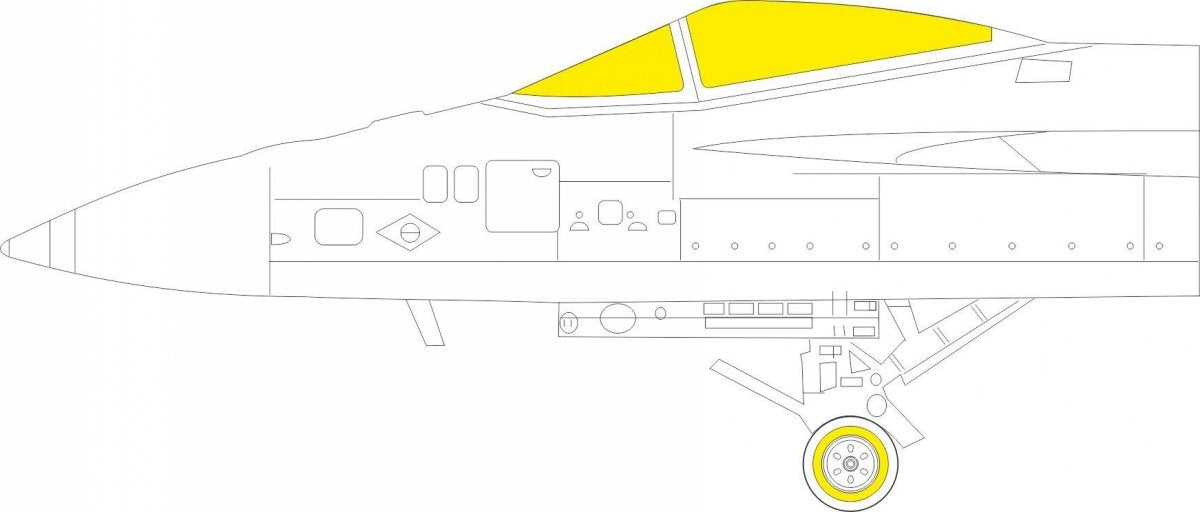 Eduard EX786 F/ A-18E for Meng Models 1/48
