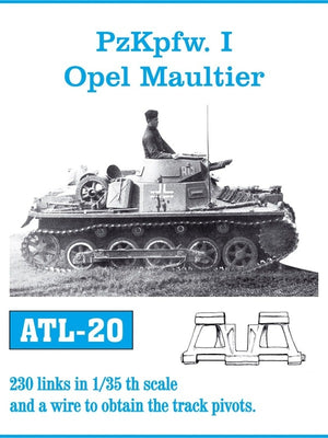 Friulmodel ATL-020 PzKpfw. et Opel Maultier 1/35