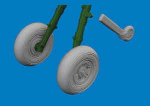 Eduard 672434 Spitfire Mk.V wheels for EDUARD 1/72