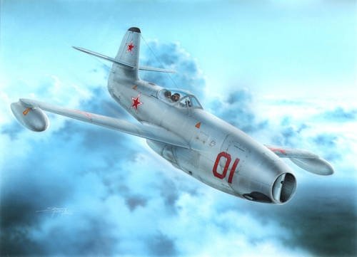 Special Hobby 72248 Yakovlev Yak-23 Étoiles rouges et blanches (1/72)