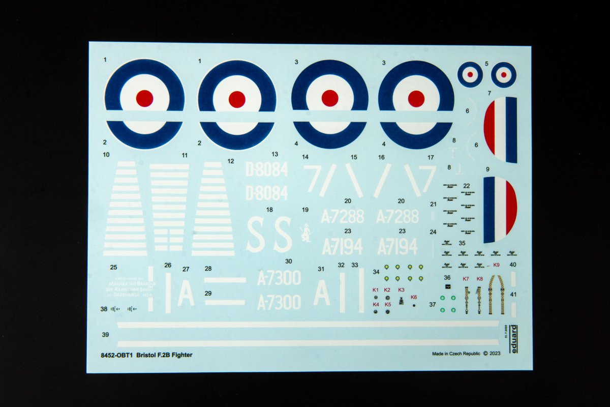 Maquette Eduard 8452 Bristol F.2B Fighter au 1/48 – image 8