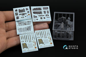 Intérieur imprimé en 3D et coloré du F-4N Phantom II de Quinta Studio QD+48486 sur papier décalcomanie (Academy) (avec pièces en résine imprimées en 3D) 1/48 – immagine 2