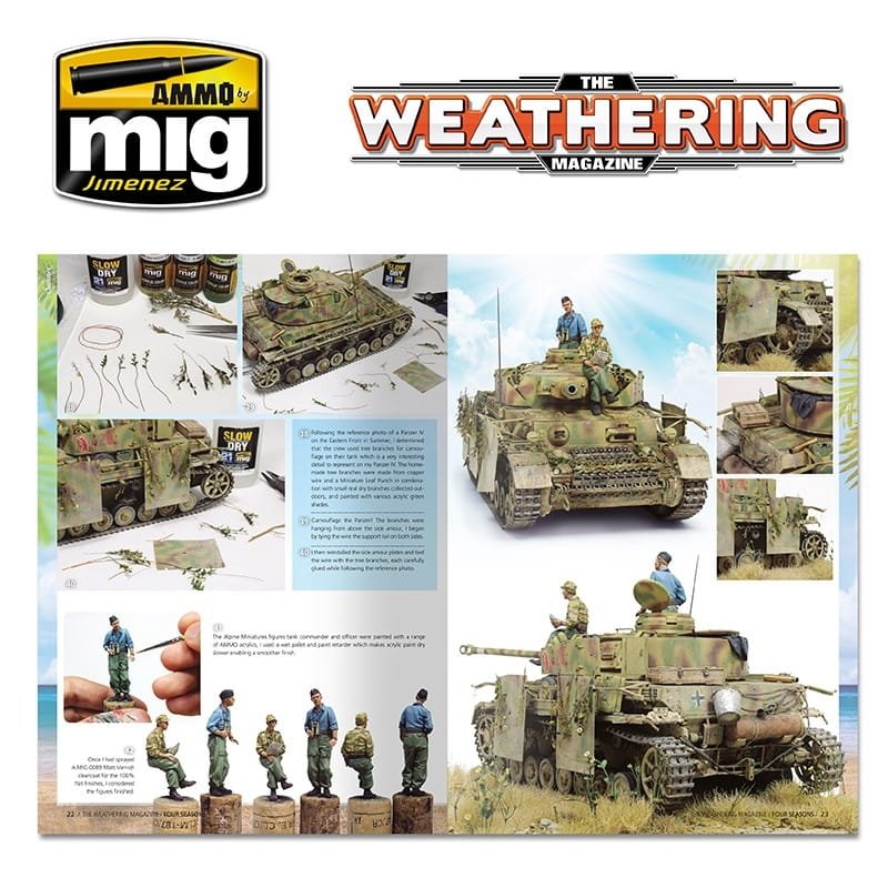 AMMO de Mig Jimenez 4527 - Le magazine Weathering - Quatre saisons (Version anglaise) – image 2