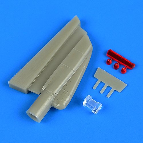Nacelle de menton Quickboost QB72568 pour F-14A/B Tomcat avec système ECM/TCS pour maquette Hasegawa au 1/72