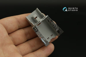 Intérieur coloré imprimé en 3D sur papier décalcomanie (Italeri) pour F-104J (Quinta Studio QDS-32188) (petite version) 1/32 – immagine 11