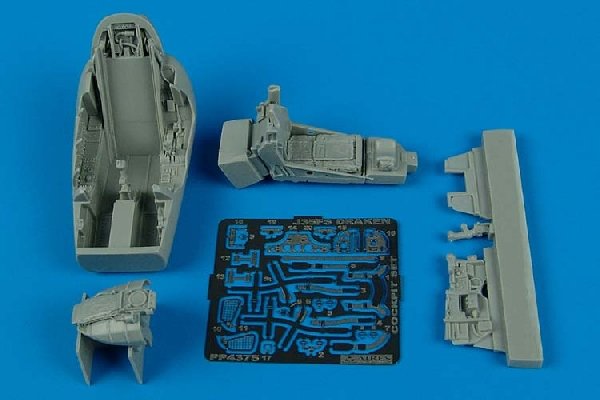 Ensemble de cockpit Aires 4375 J35FS Draken 1/48 Hasegawa
