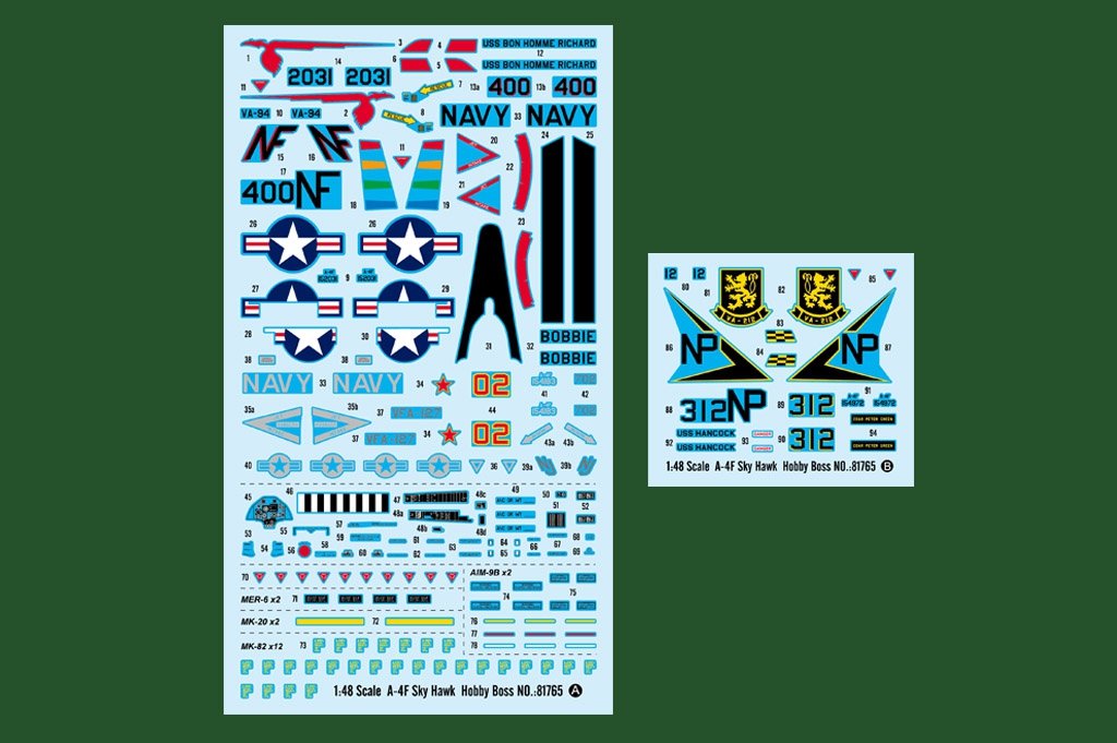 Hobby Boss 81765 A-4F Sky Hawk 1/48  – imagen 4